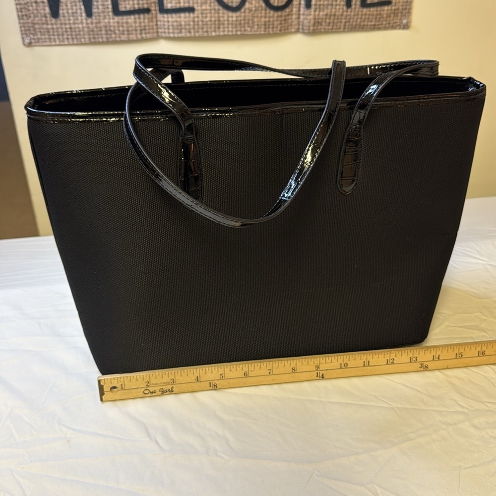 Joy‎ Mangano Gray Tote Bag with Sleek Design - Picture 4 of 10